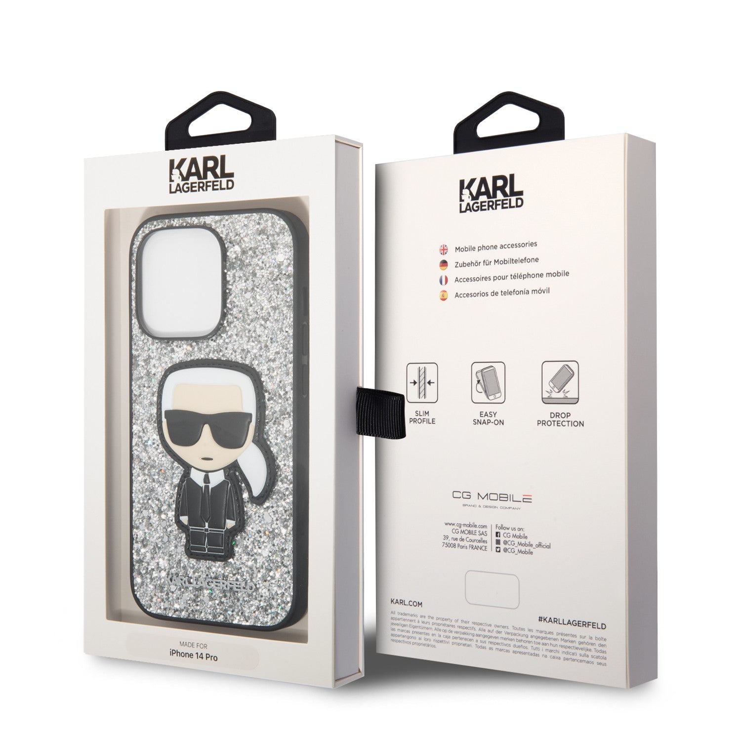 KARL LAGERFELD Cover iPhone 14 PRO KARL LAGERFELD Cover iPhone 14 PRO